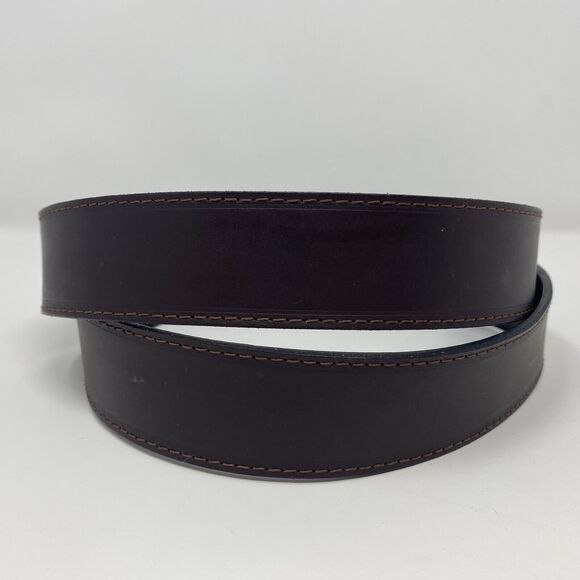 LEVI’S Signature Men’s 40 Reversible Casual Belt Black Dark Brown Bonded Leather - Picture 3 of 16